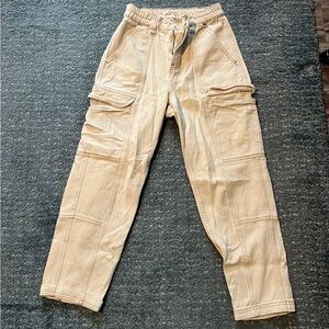 Pacsun elastic waist cargo pants size S